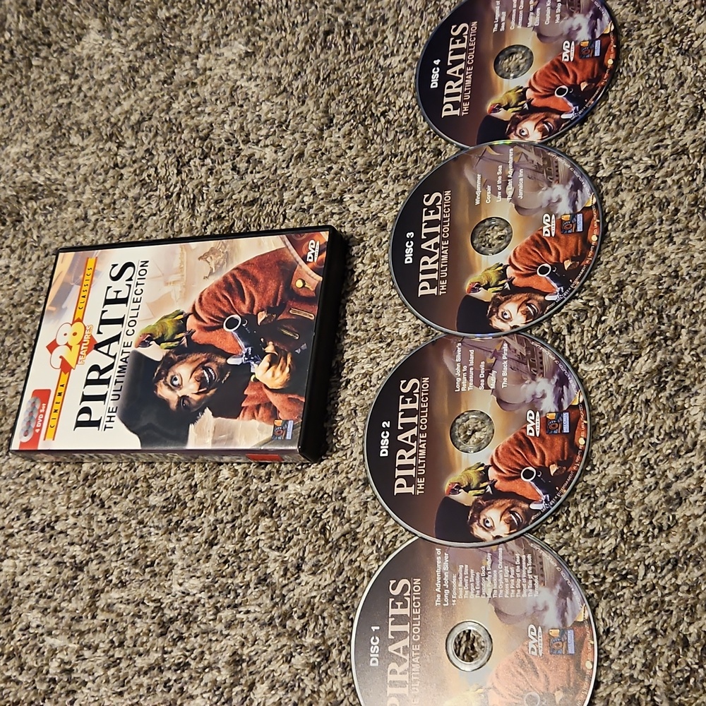 Pirates: The Ultimate Collection 4 DVD Set